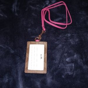Coach Badge Holder